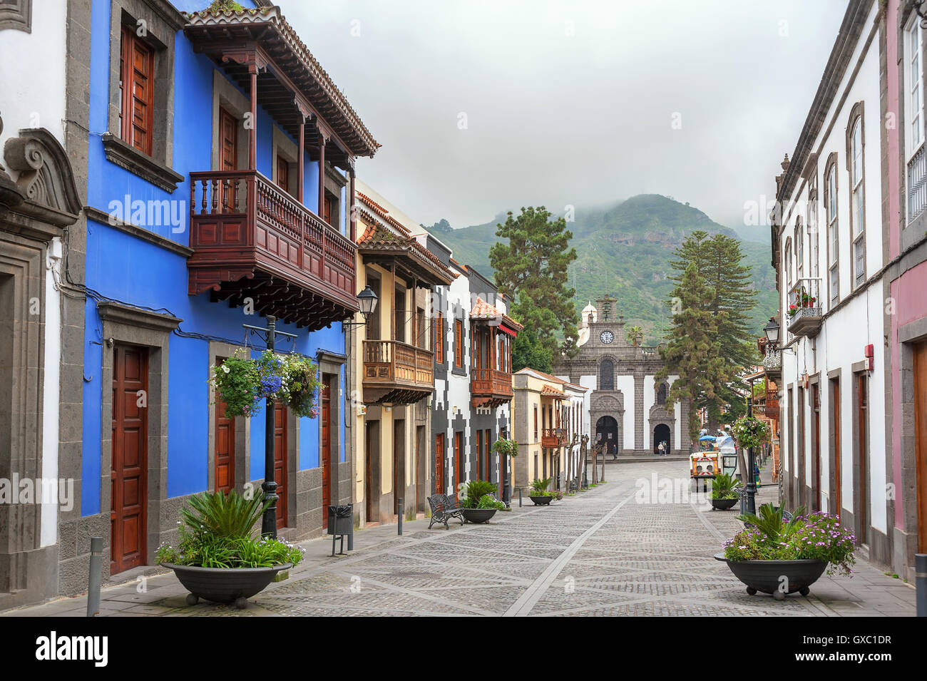 Teror, Gran Canaria, Îles Canaries, Espagne Banque D'Images