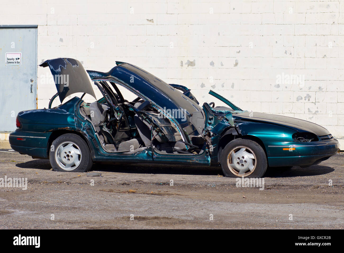 Indianapolis - Circa Novembre 2015 : s'automobile après un accident en état d'ébriété III Banque D'Images
