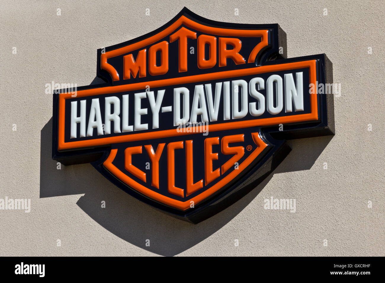 Harley davidson custom chopper Banque de photographies et d’images à ...