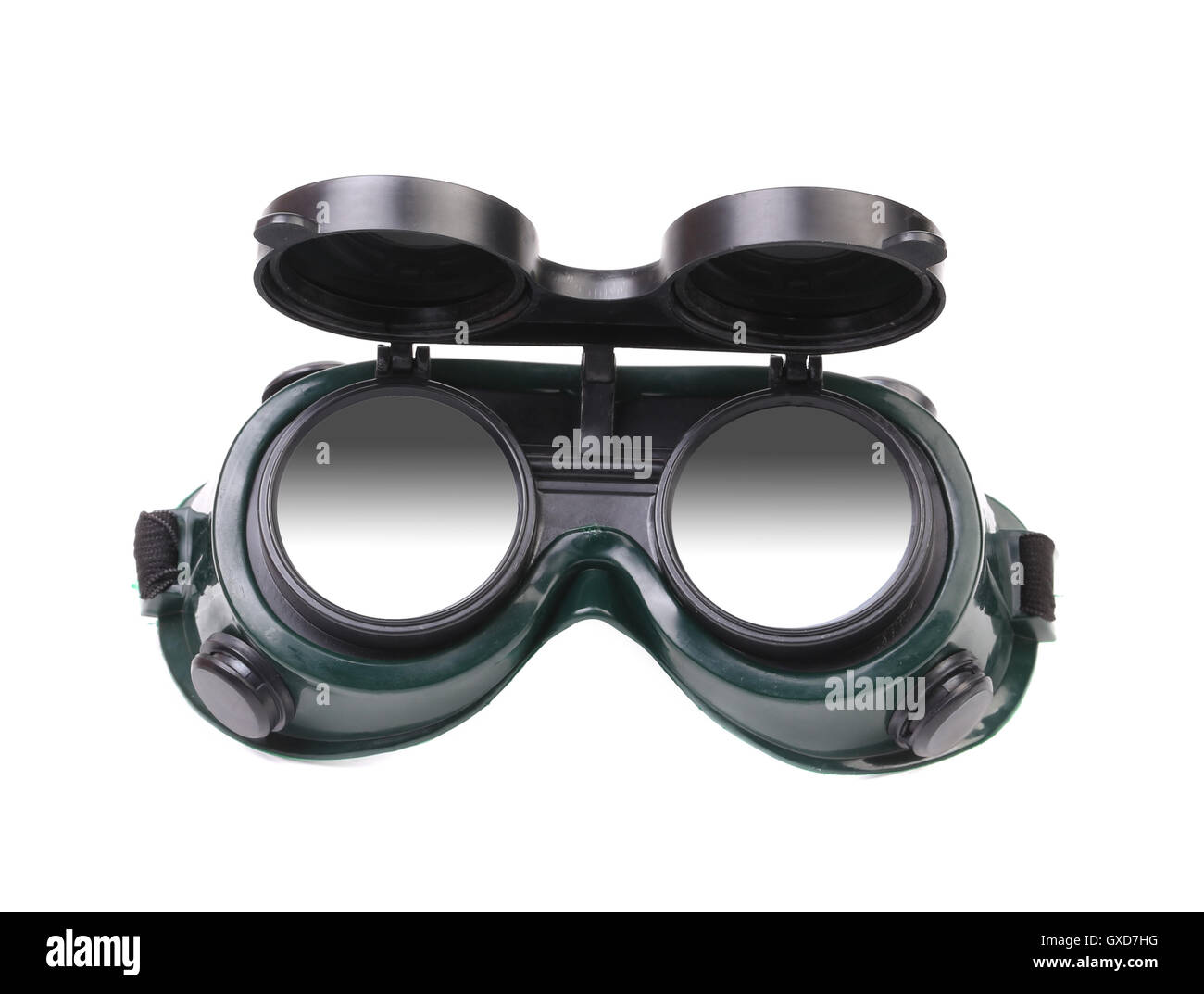 Soudage de lunettes. Banque D'Images