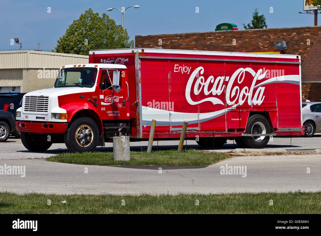 Indianapolis Circa Juin 2016 CocaCola Camion de livraison. Coca