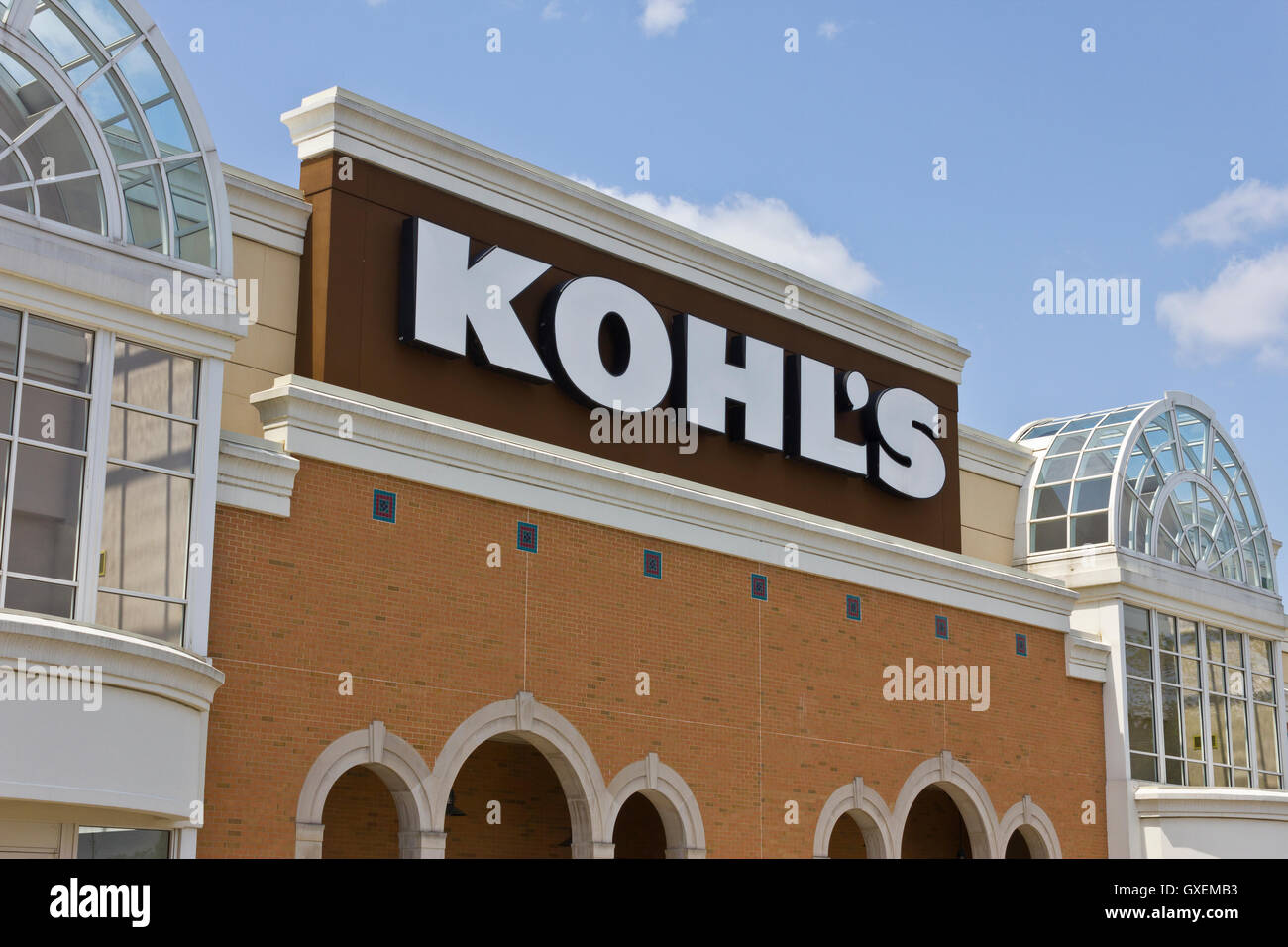 Indianapolis - Circa Mai 2016 : Kohl's Store. Kohl's exploite plus de 1 100 magasins discount JE Banque D'Images