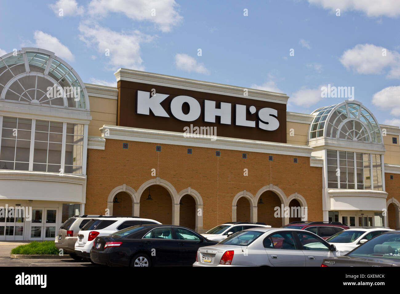 Indianapolis - Circa Mai 2016 : Kohl's Store. Kohl's exploite plus de 1 100 magasins discount II Banque D'Images