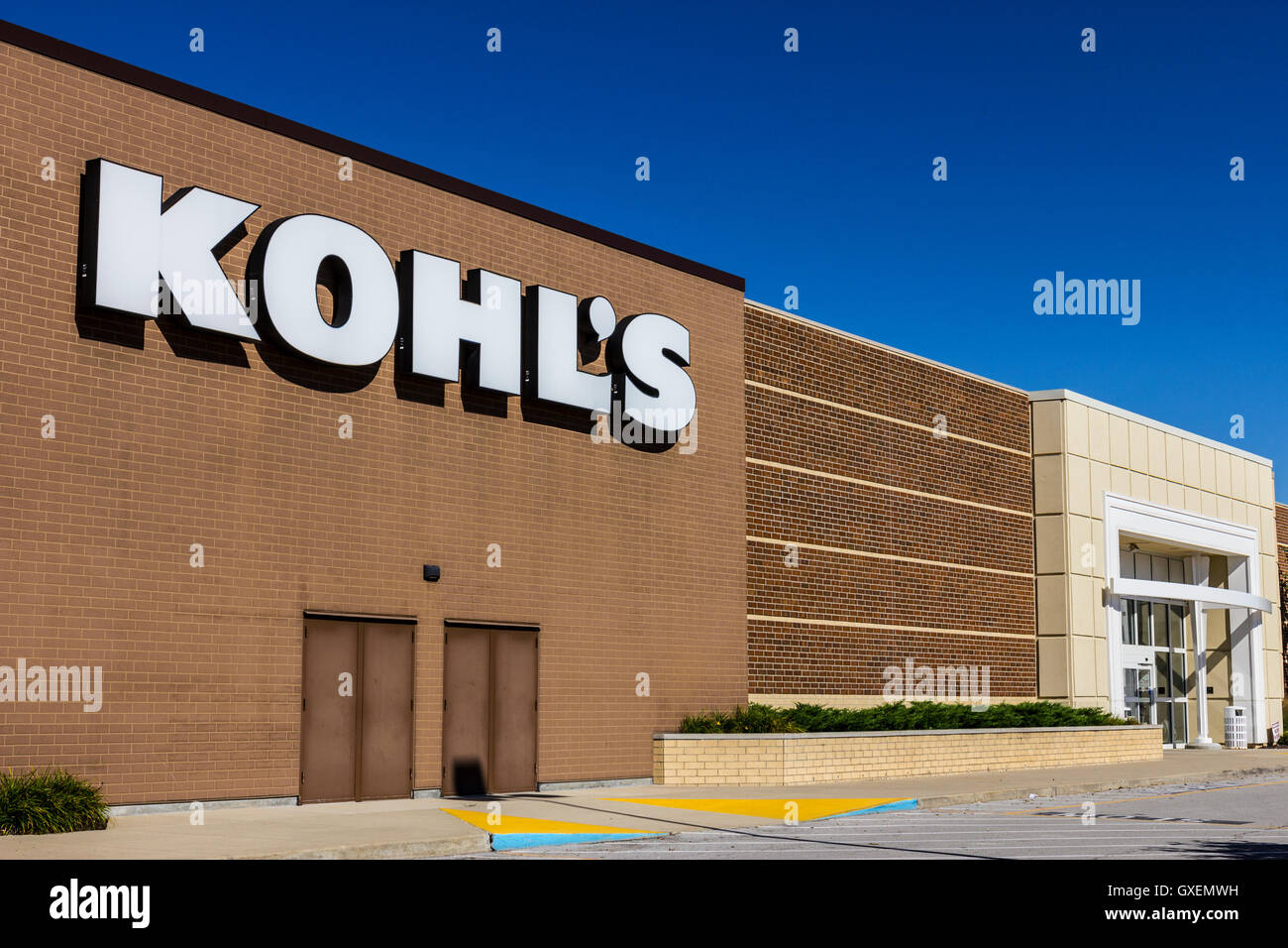 Indianapolis - Circa Août 2016 : Kohl's Store. Kohl's exploite plus de 1 100 magasins discount IV Banque D'Images