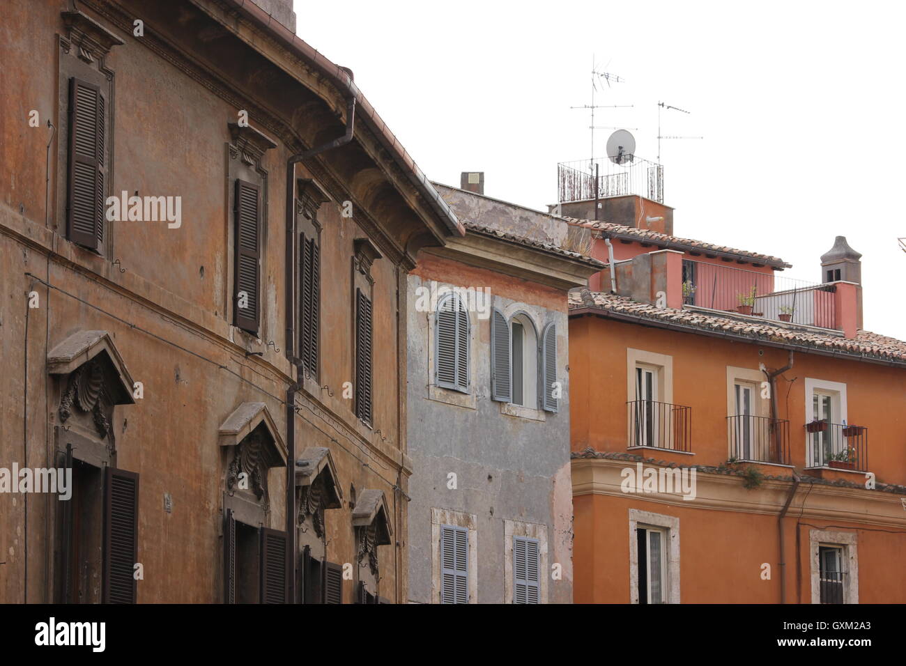 Magnifiquement élégants bâtiments dans Tivoli, Italie Banque D'Images