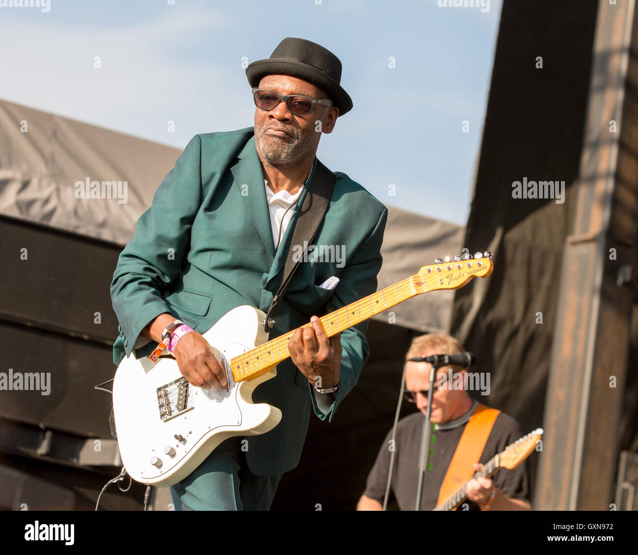 Chicago, Illinois, USA. 16 Sep, 2016. LYNVAL GOLDING des promotions effectue live au Douglas Park pendant Riot Fest à Chicago, Illinois Crédit : Daniel DeSlover/ZUMA/Alamy Fil Live News Banque D'Images