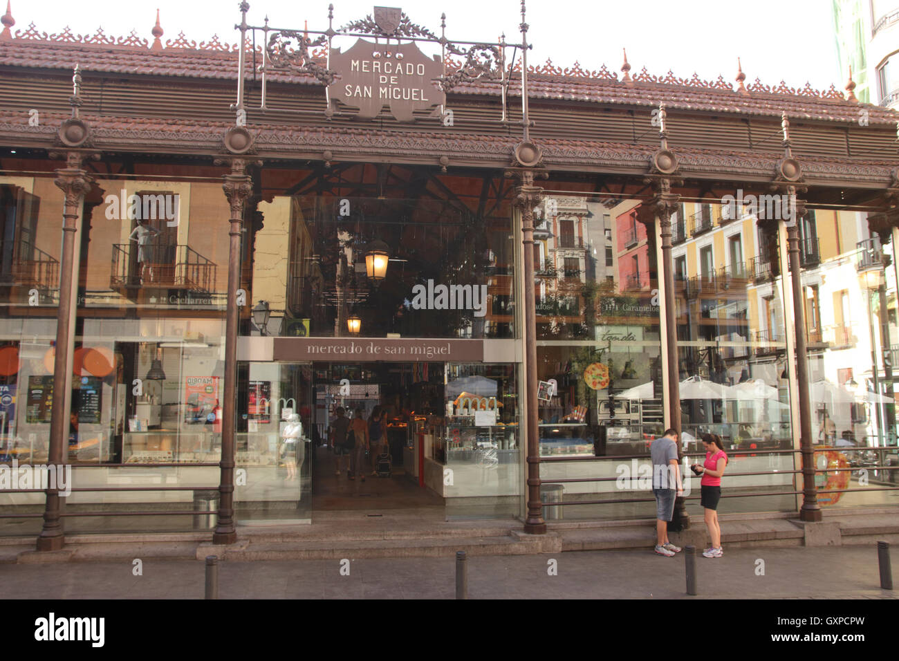 Mercado de San Miguel Espagne Madrid marché Banque D'Images