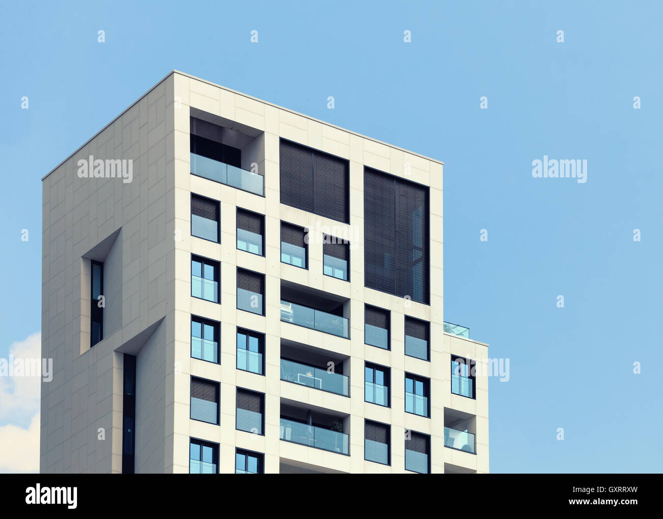 Résumé fond architectural Banque D'Images