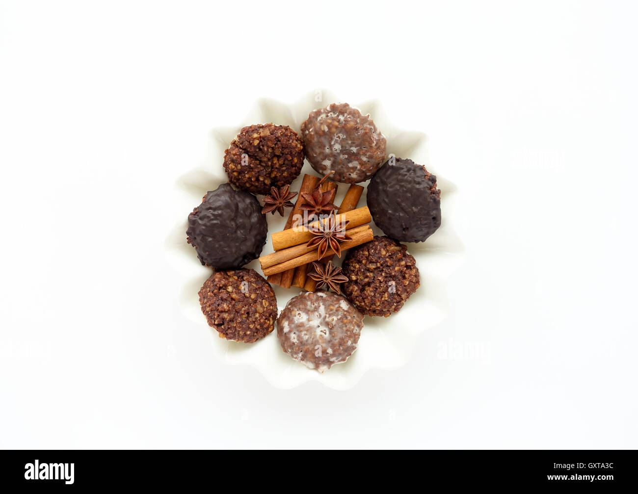 D'épices, des bâtons de cannelle et d'anis étoilé Banque D'Images D'épices, des bâtons de cannelle et d'anis étoilé Banque D'Images