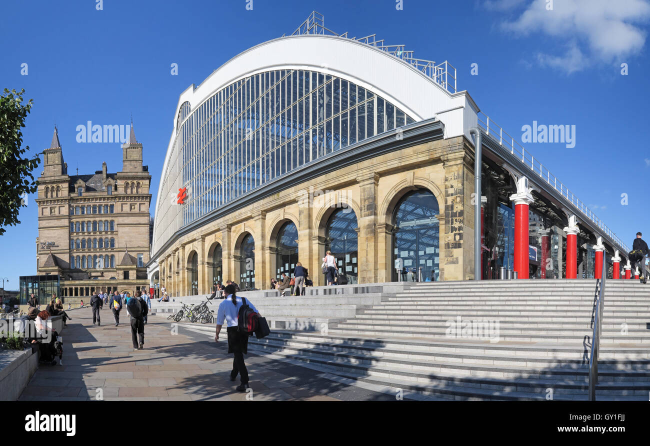 Liverpool Lime Street, la gare principale Banque D'Images