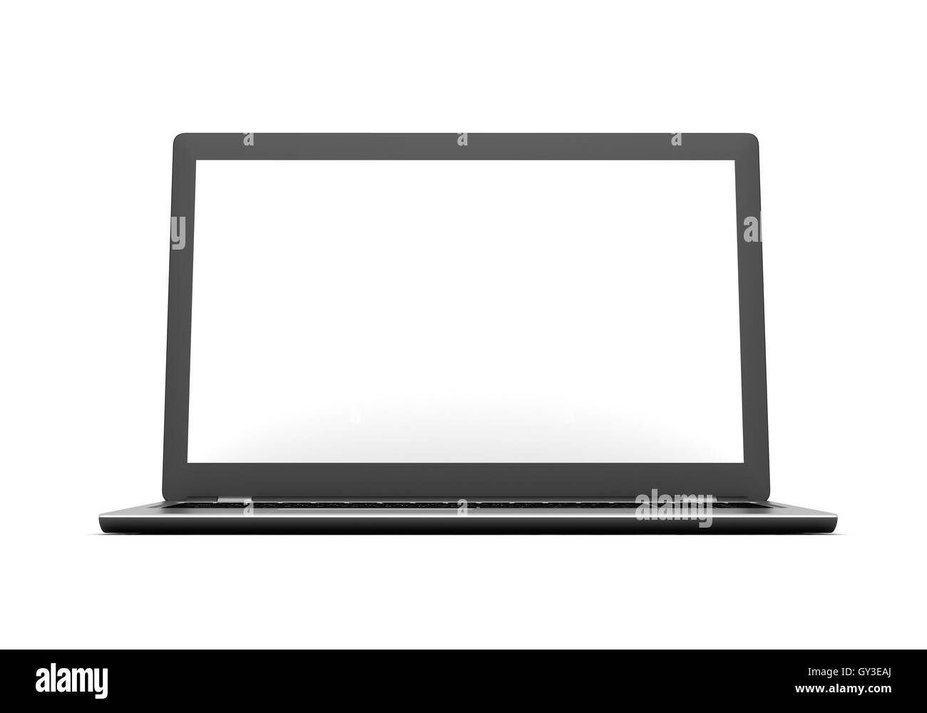 Laptop computer concept 3d illustration Banque D'Images