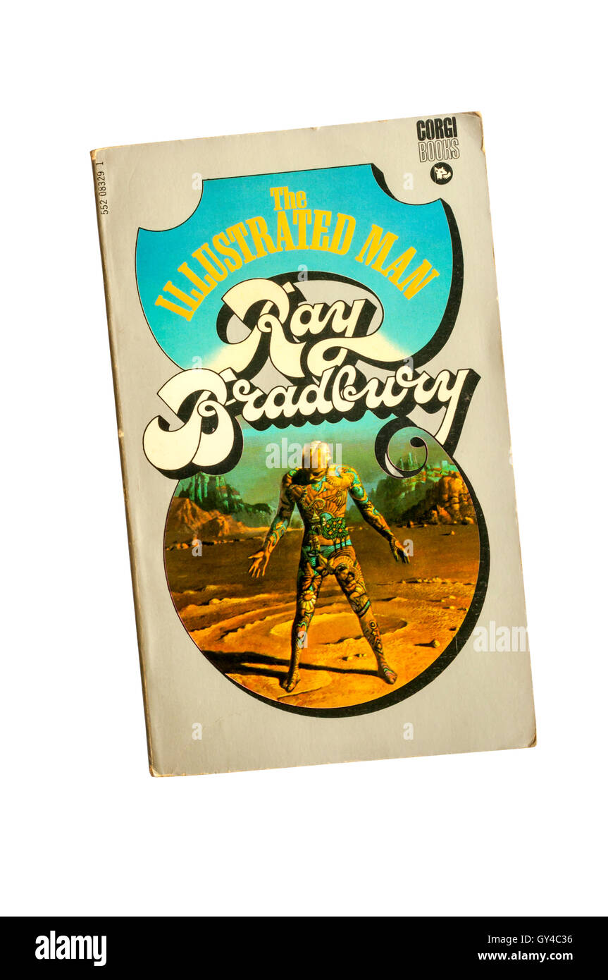Un dvd copie de l'homme illustré de Ray Bradbury. D'abord publié en 1952. Banque D'Images