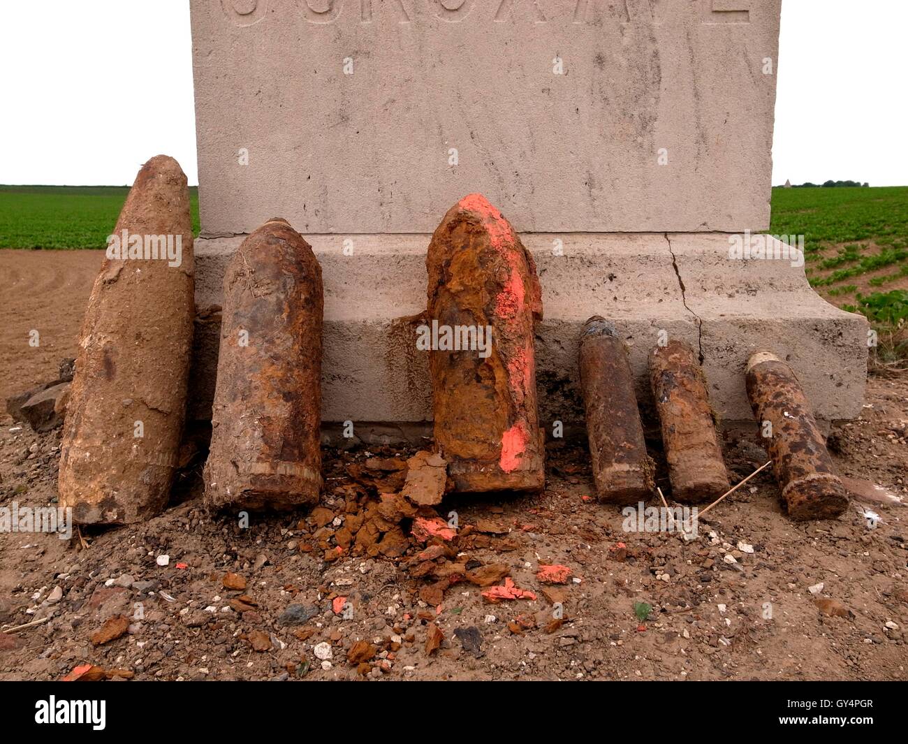 Shrapnel Shells Banque d'image et photos - Alamy
