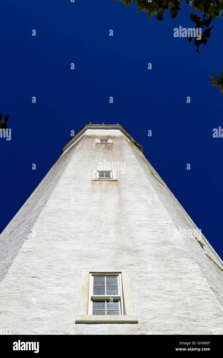 Sandy Hook Lighthouse, Sandy Hook Gateway National Recreation Area, New Jersey, USA Banque D'Images