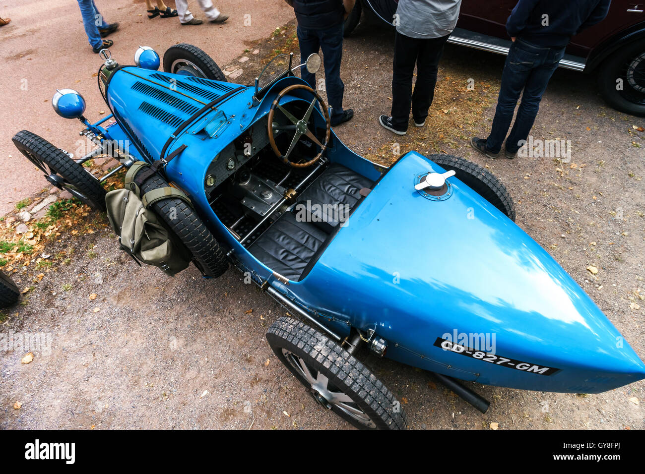 Editorial,16 Septembre 2016 : France : XXXIII Festival Enthousiastes Bugatti à Molsheim. Voitures rétro élégant. Banque D'Images