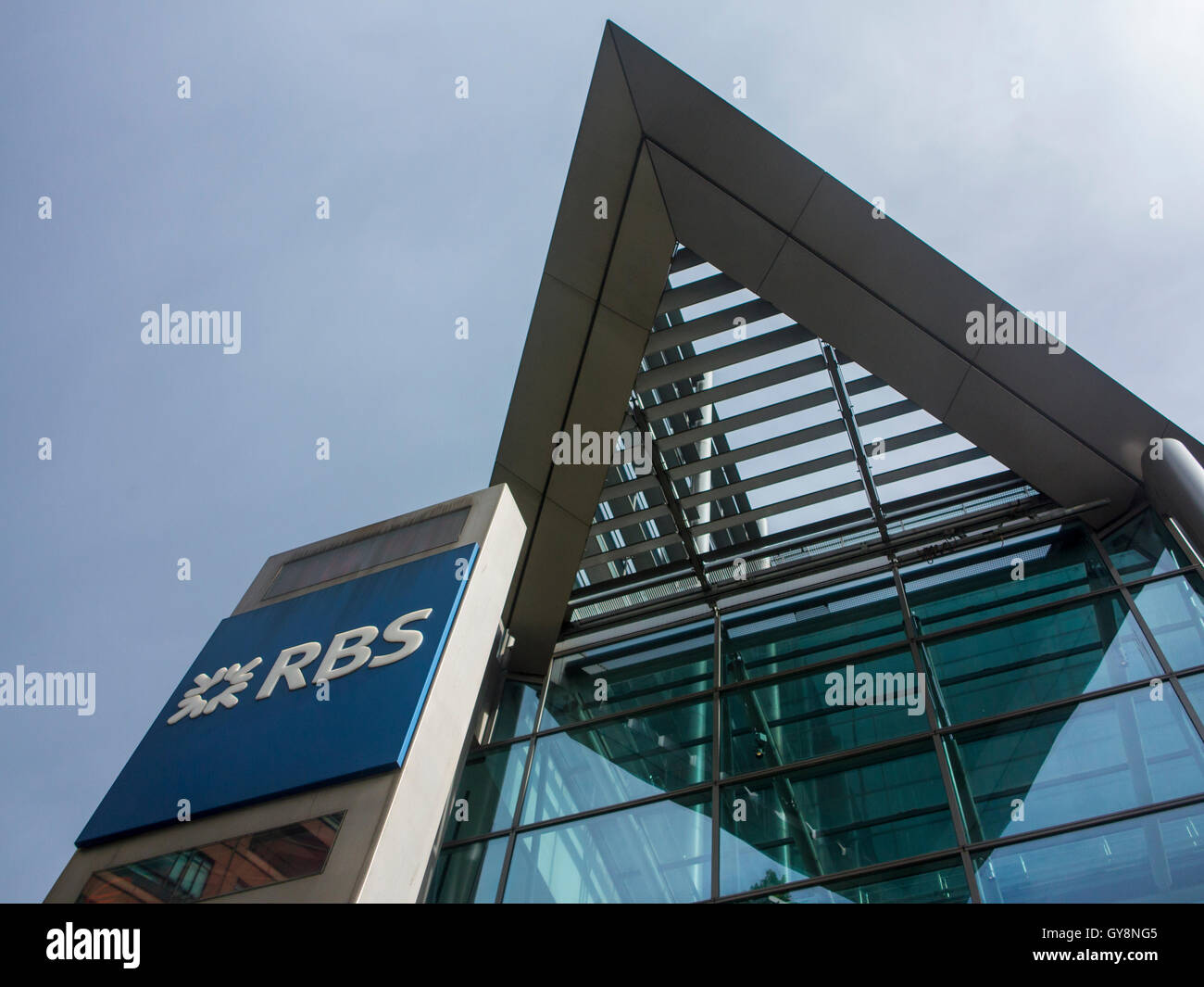 RBS Royal Bank of Scotland Banque D'Images