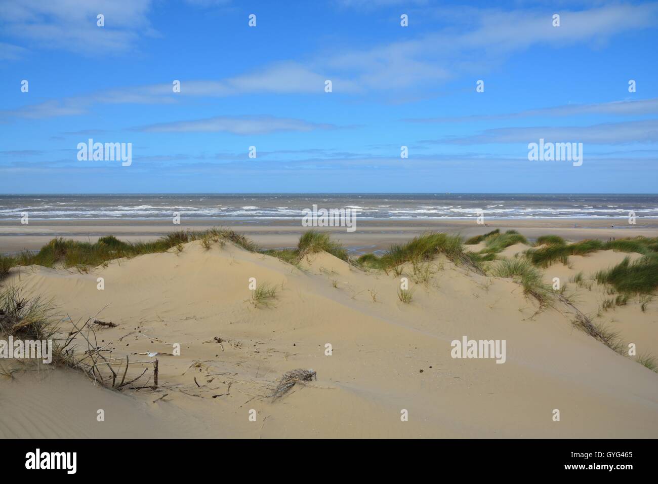 Formby Beach en Angleterre Banque D'Images