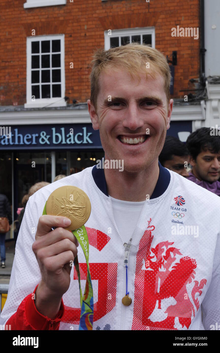 George Nash de l'équipe d'aviron de l'équipe Go in Henley on Thames Banque D'Images