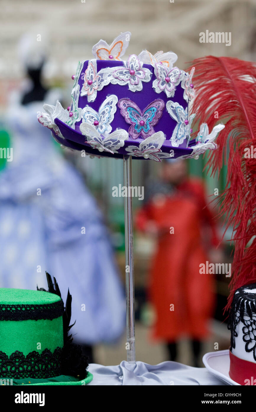 Capot décoratif punk à vapeur Banque D'Images