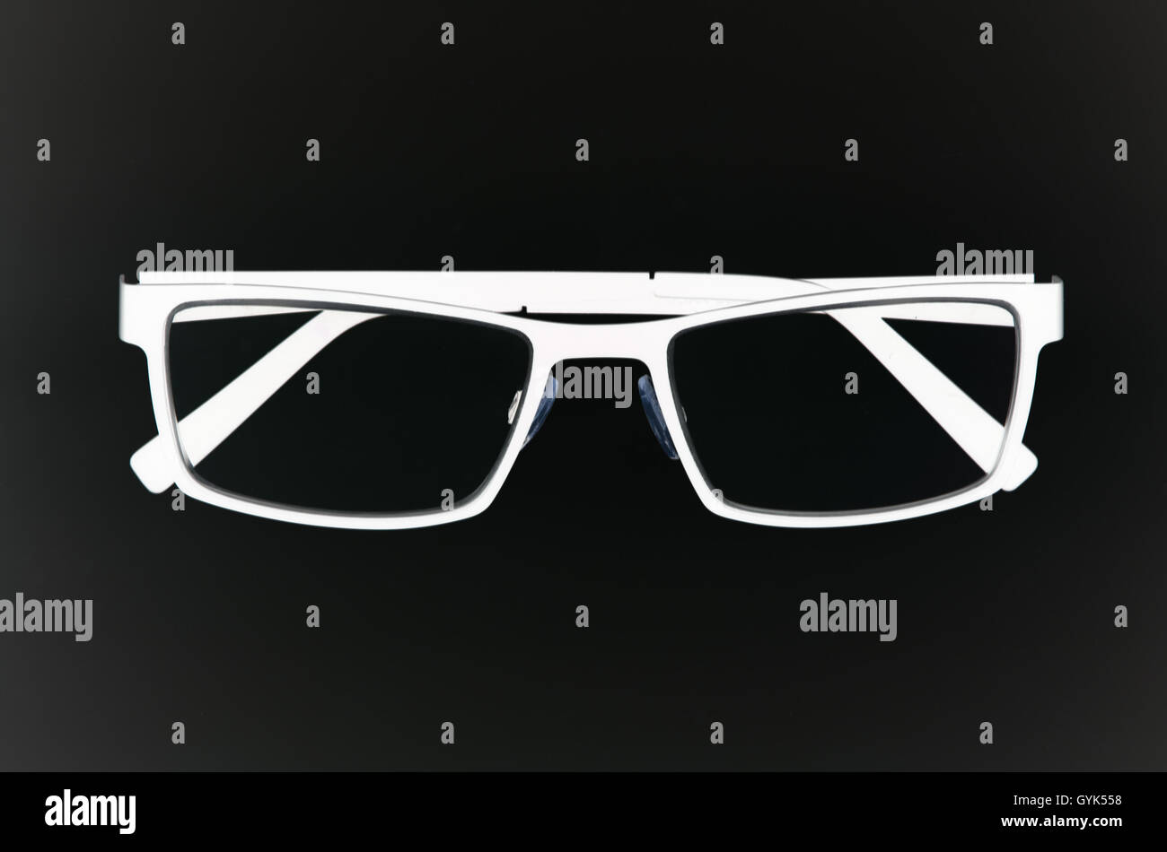 X-ray image style de lunettes Banque D'Images