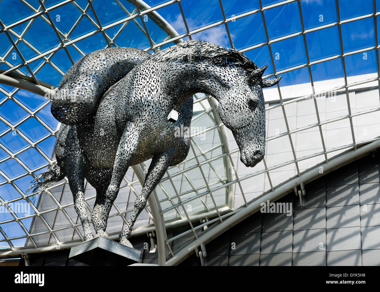 Trinity Leeds est la ville la plus récente et la plus grand centre commercial et de loisirs avec plus de 120 boutiques, cafés, bars et restaurants Banque D'Images