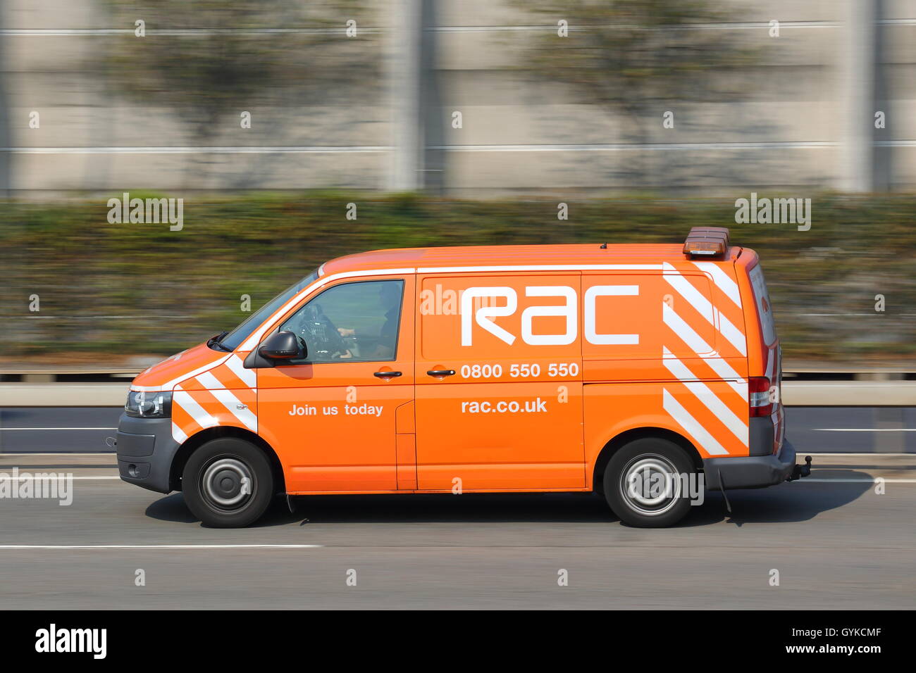 Sauvetage RAC van près de l'aéroport Heathrow de Londres, UK Banque D'Images