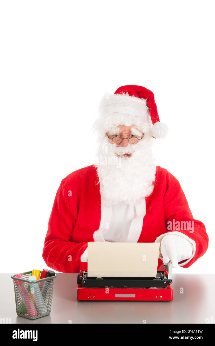 Vieille lettre de noel Banque de photographies et d’images à haute