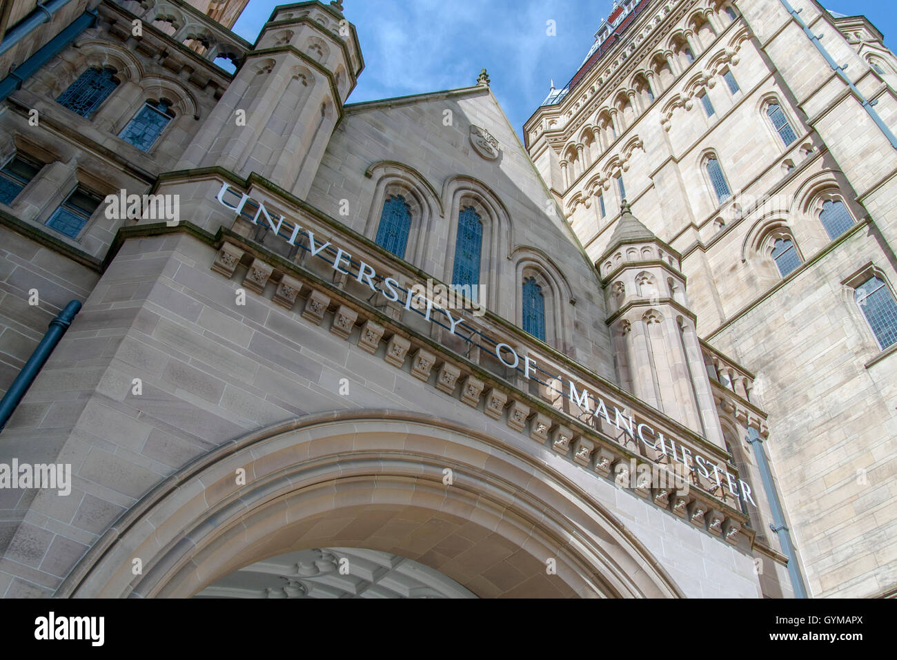 Université de Manchester Banque D'Images