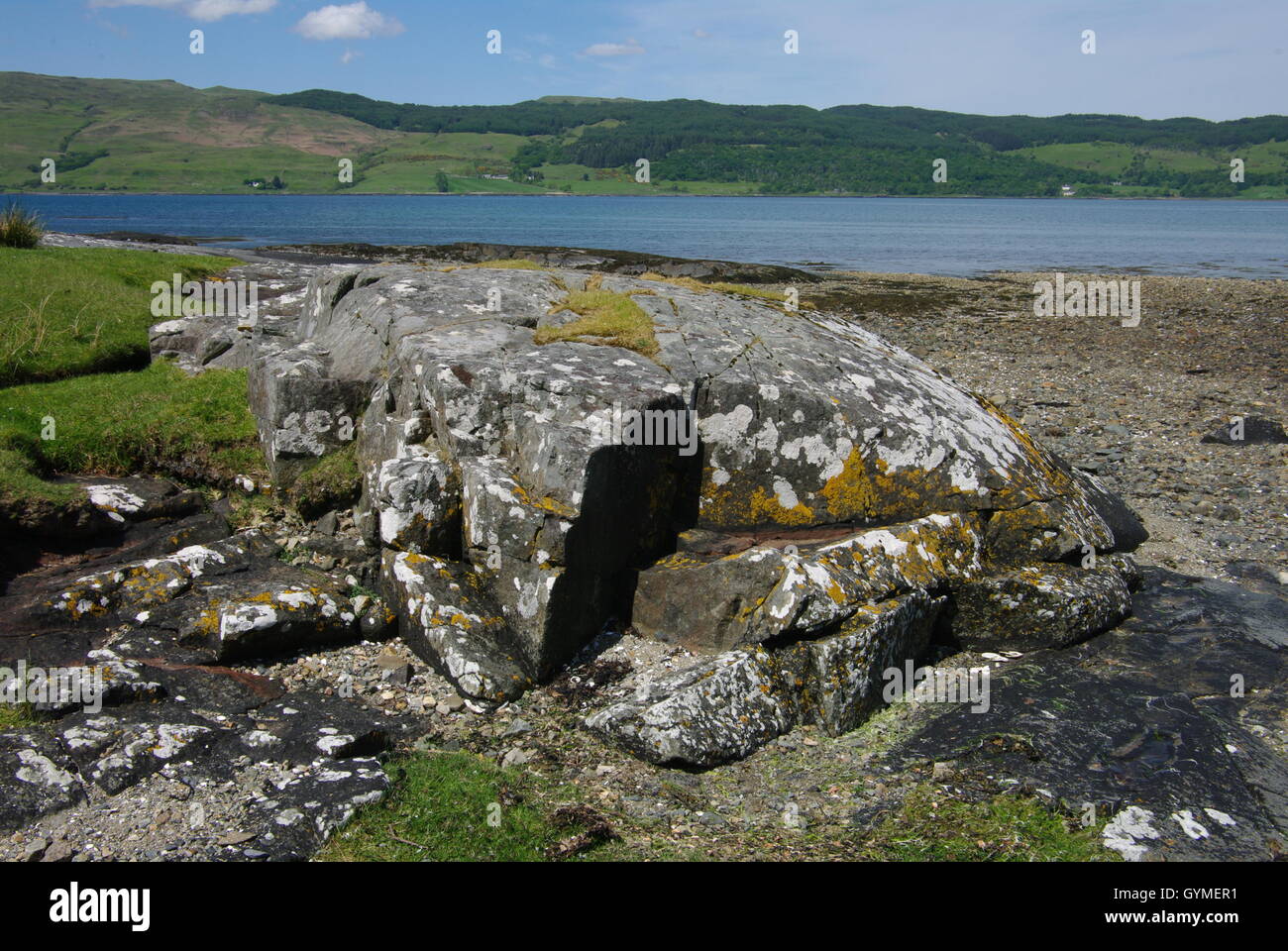 Loch na Keal, île de Mull, Hébrides intérieures, Ecosse Banque D'Images