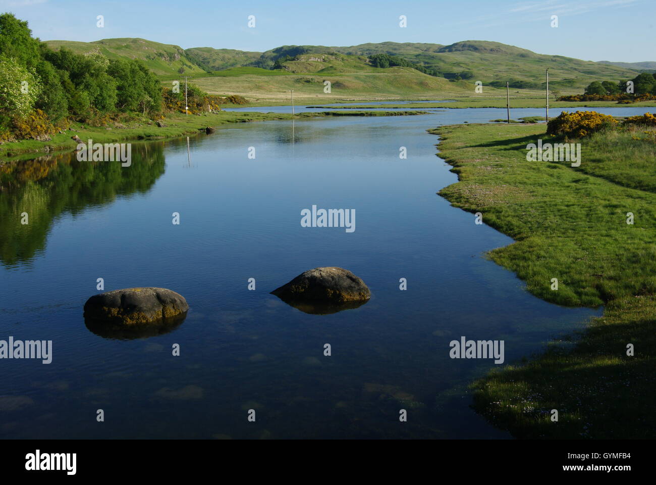 Leth-fhonn, Lochdon, île de Mull, Hébrides intérieures, Ecosse Banque D'Images