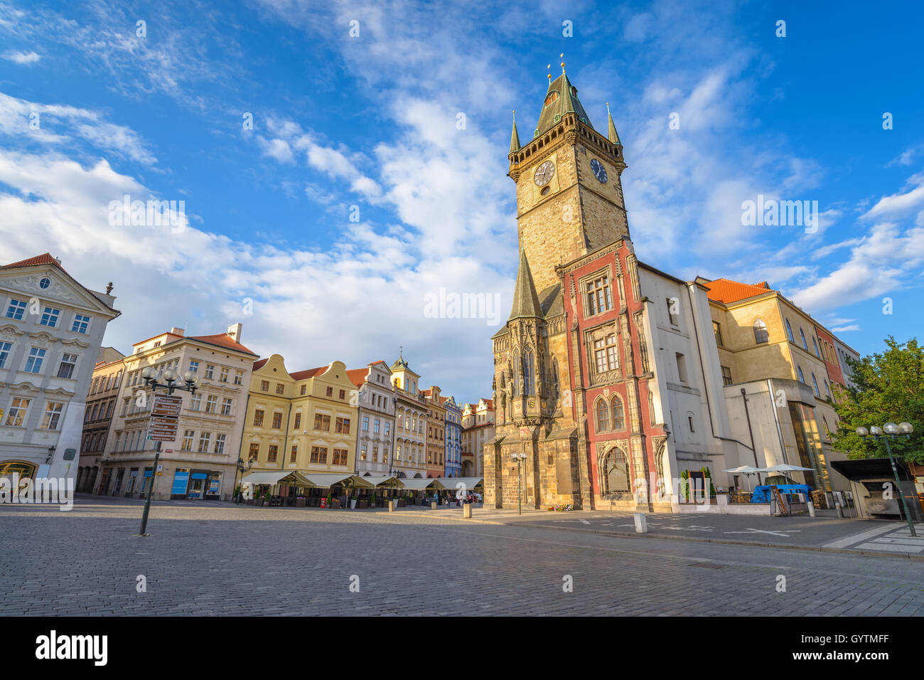 Old Town Square, Prague, République Tchèque Banque D'Images