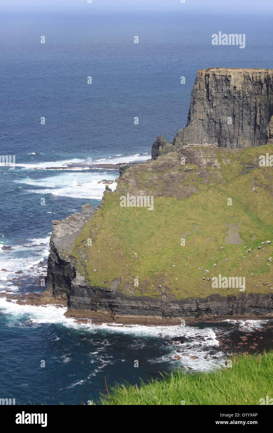 Falaises de Moher. Le comté de Clare, Irlande Banque D'Images