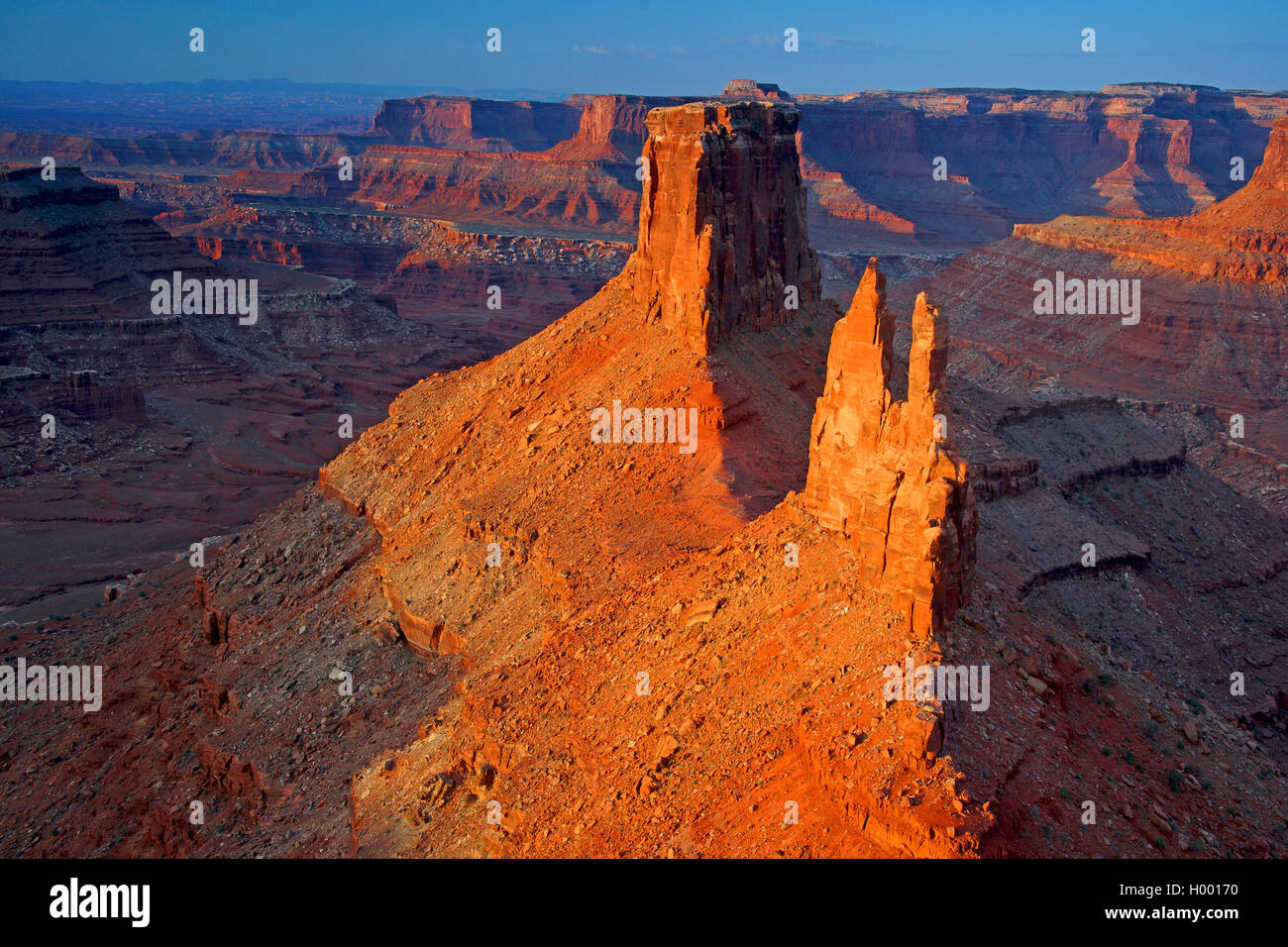 Canyonlands, Point de Marlboro, USA, Utah, Canyonlands National Park Banque D'Images