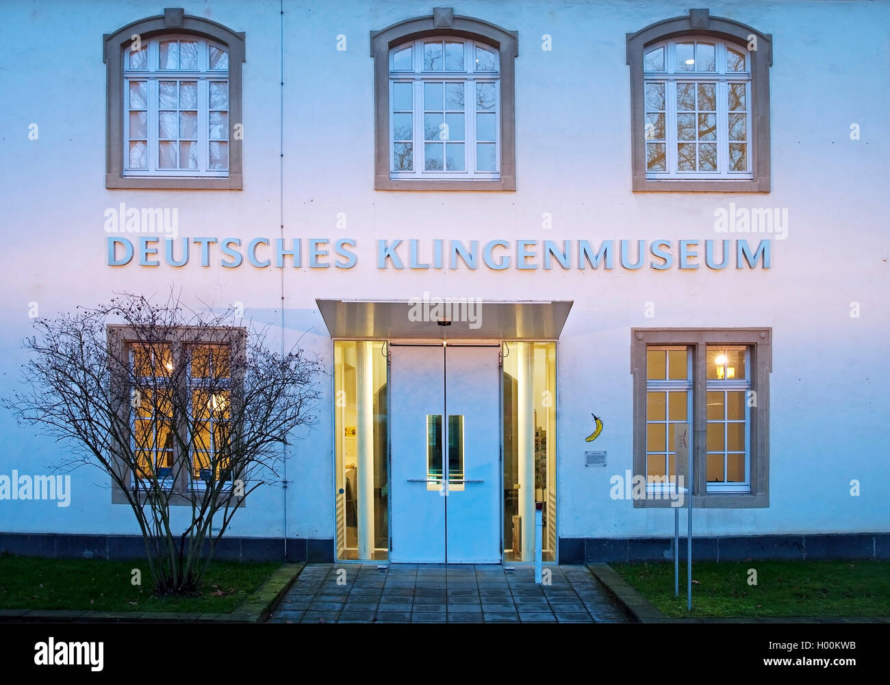 Musée lame allemande Solingen, Allemagne, Rhénanie du Nord-Westphalie, région du Bergisches Land, à Solingen Banque D'Images