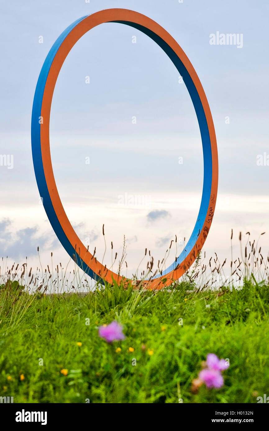 "Ring" chweriner historique sur le paysage de la construction, de l'Allemagne, en Rhénanie du Nord-Westphalie, Ruhr, Castrop-Rauxel Banque D'Images