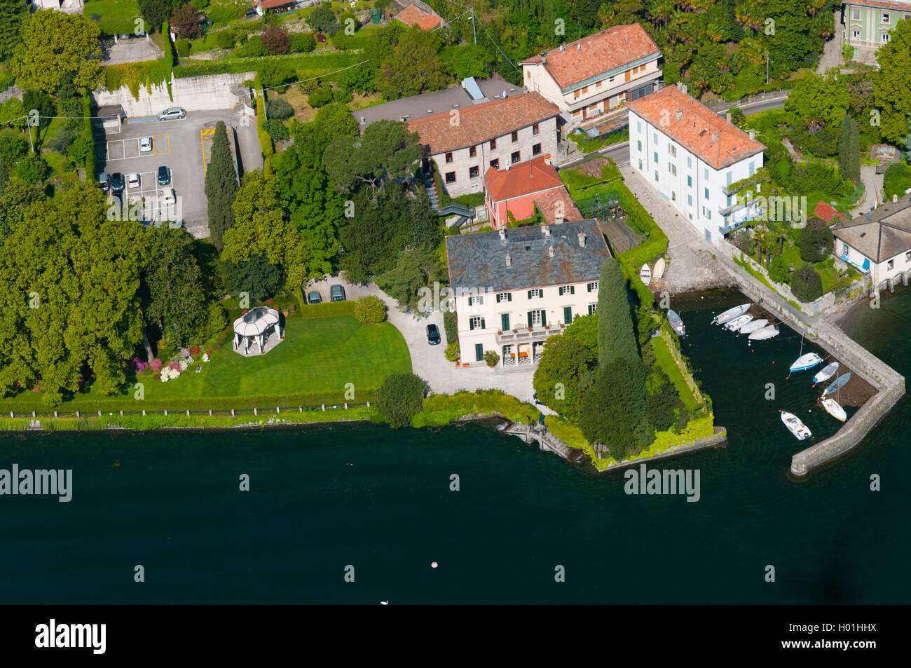 lac de come maison georges clooney