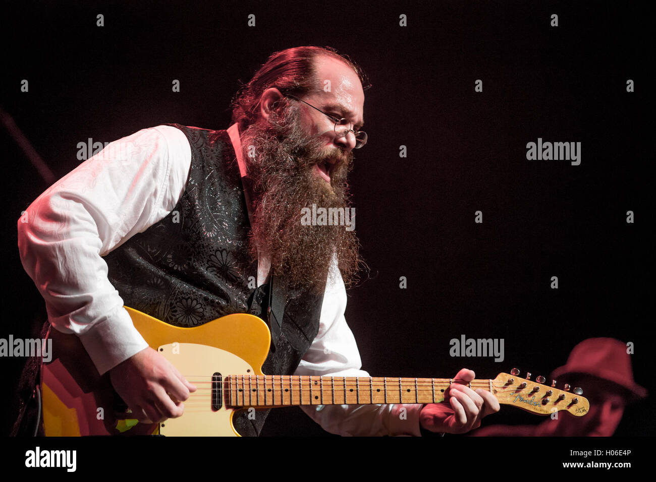 Detroit, Michigan, USA. 17 Sep, 2016. LAITH AL-SAADI d'effectuer sur son véritable tour au Fillmore à Detroit, MI le 17 septembre 2016 © Marc Nader/ZUMA/Alamy Fil Live News Banque D'Images