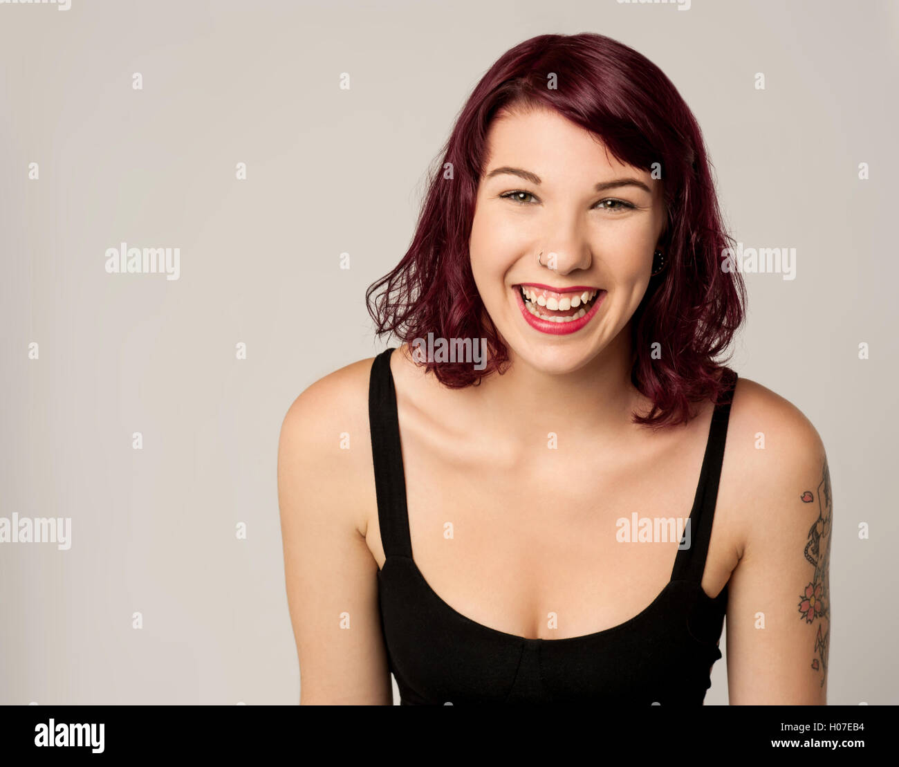 Portrait of a beautiful teenager Banque D'Images