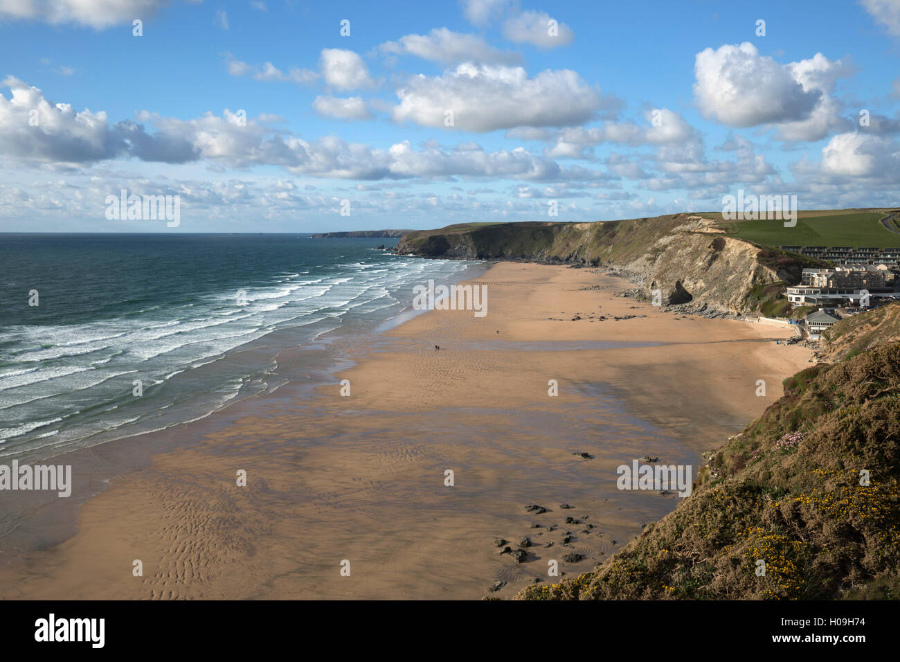 Baie de Watergate, Newquay, Cornwall, Angleterre, Royaume-Uni, Europe Banque D'Images
