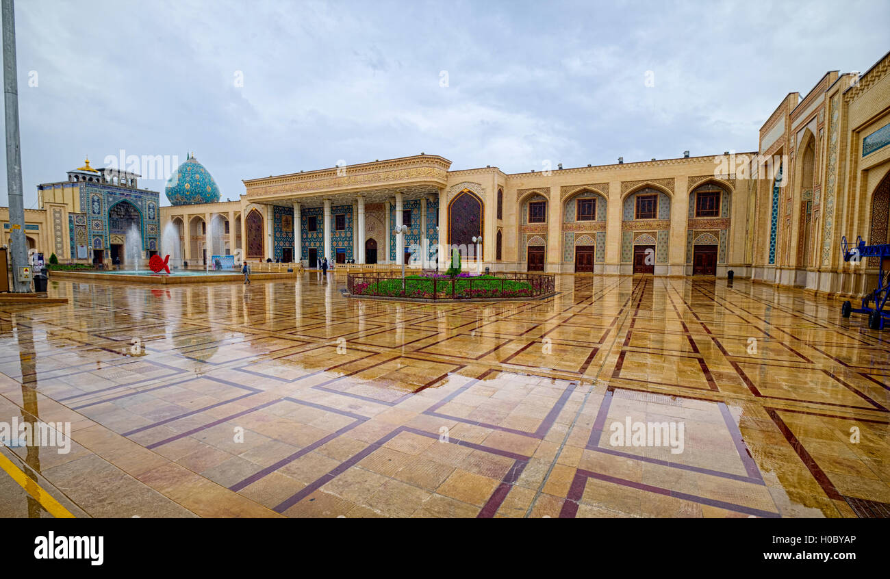 Shah-e-Cheragh yard Banque D'Images