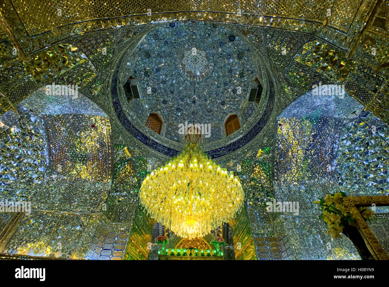 Dôme de paillettes Banque D'Images