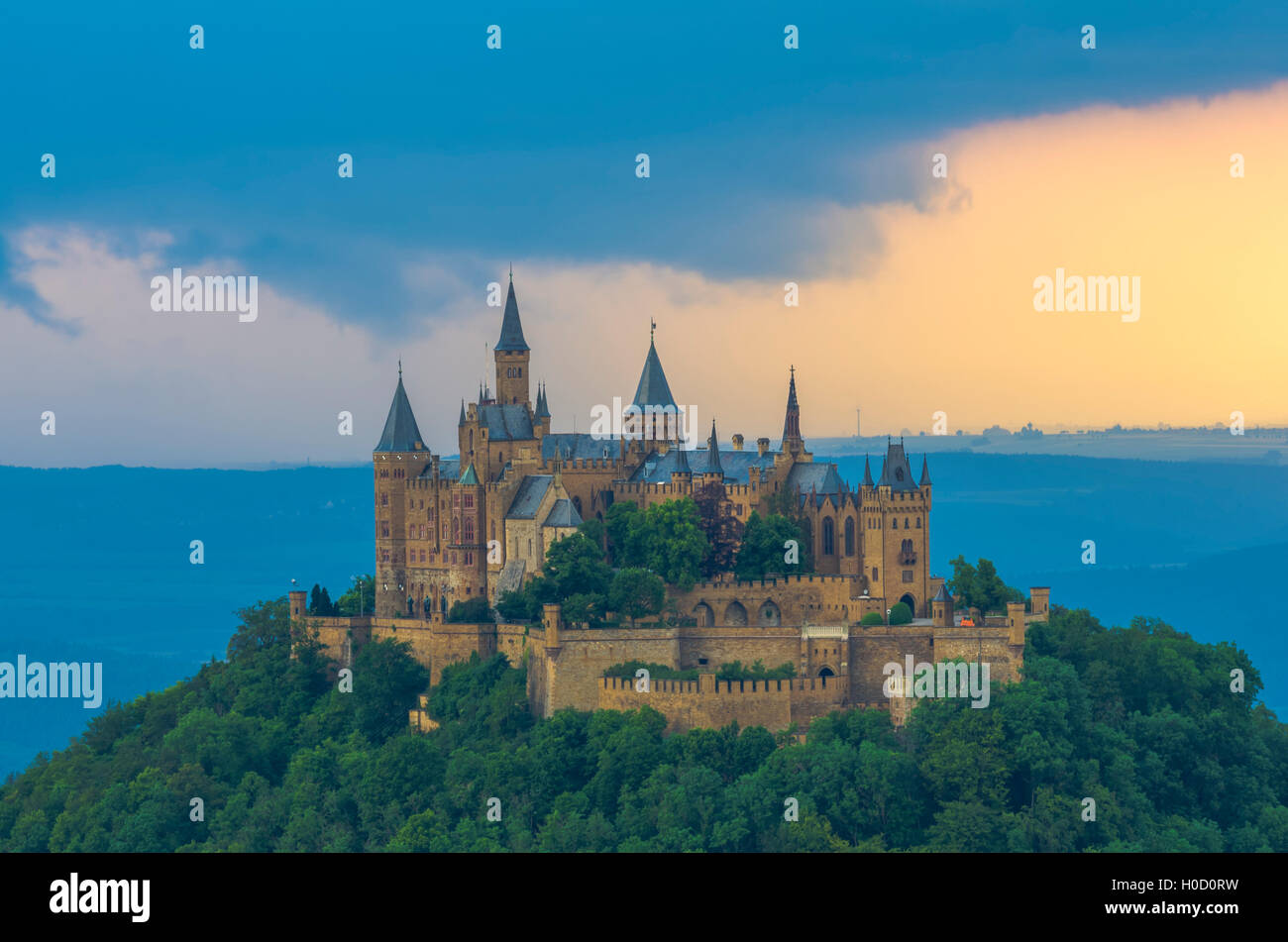 Burg Hohenzollern Banque D'Images
