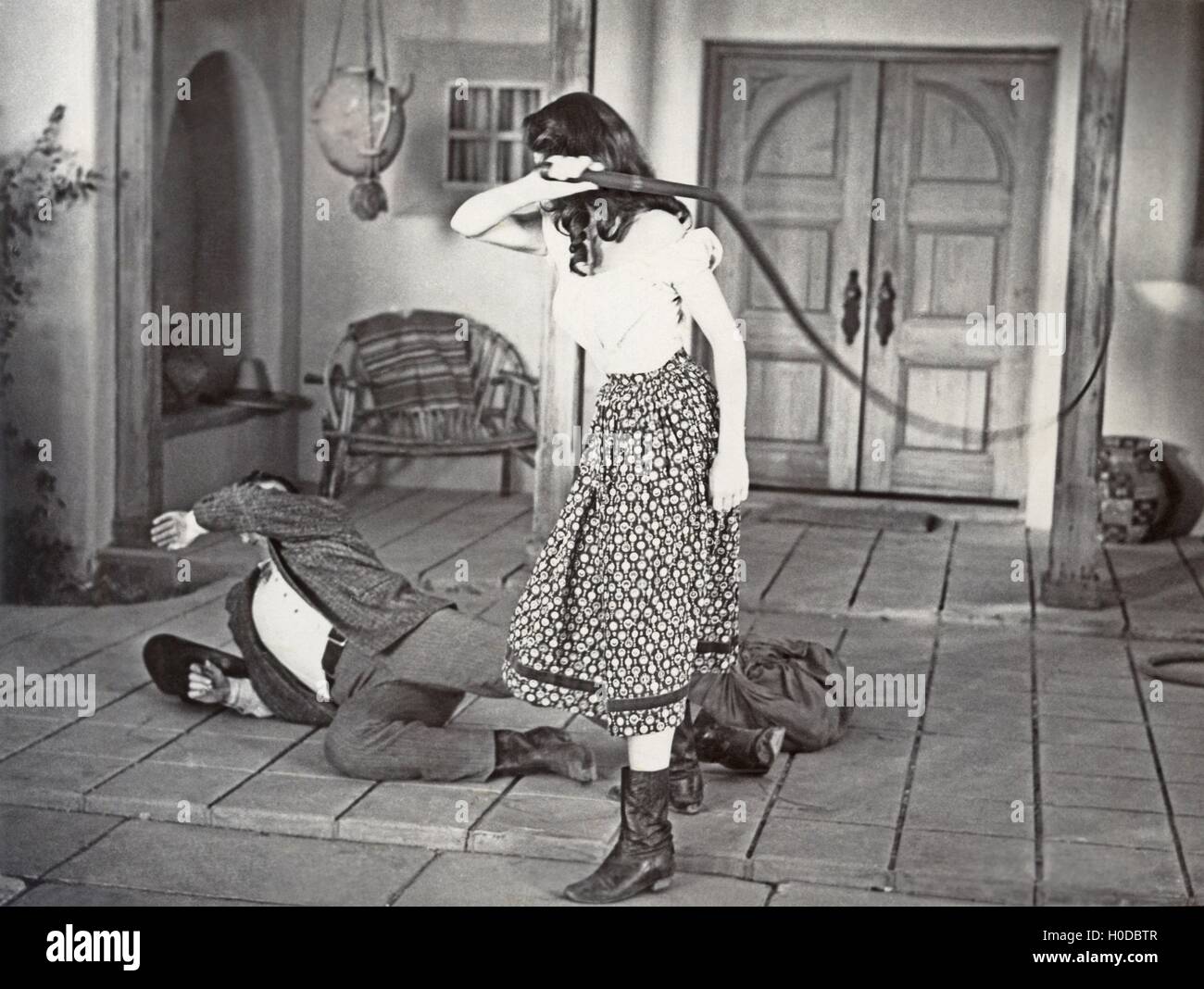 cowgirl-vintage-banque-de-photographies-et-d-images-haute-r-solution