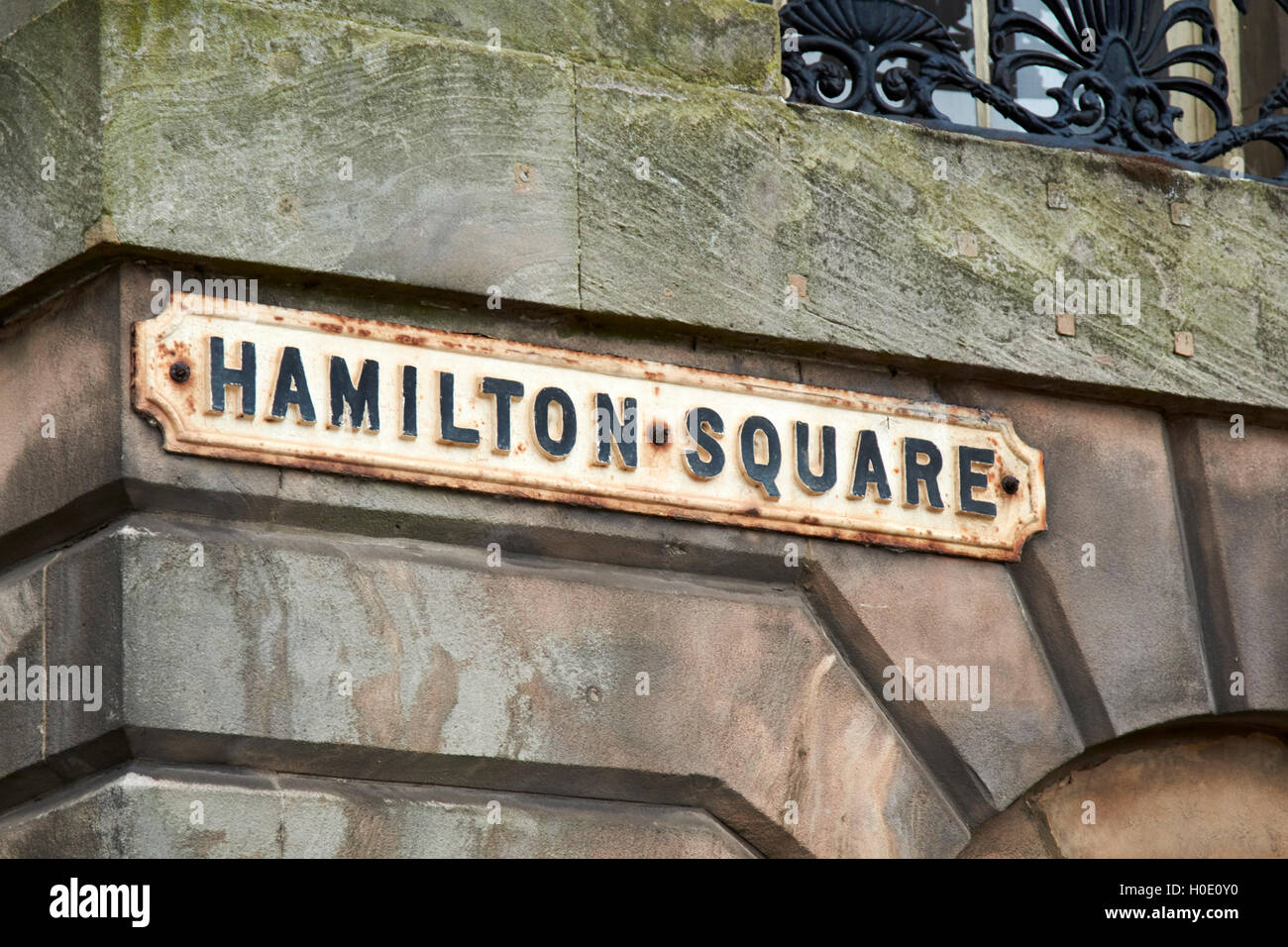 Hamilton square birkenhead Merseyside UK Banque D'Images