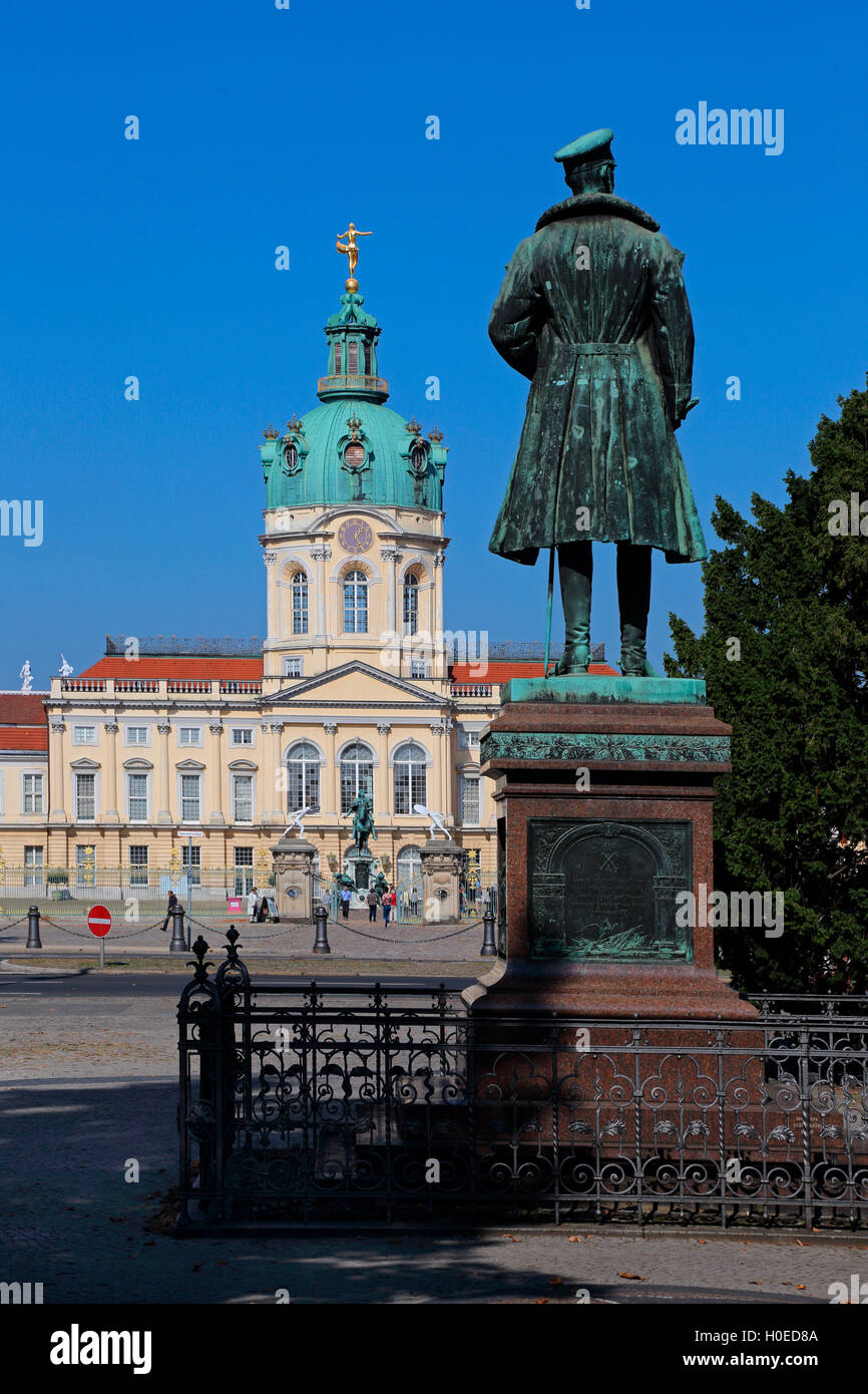 Le Château Charlottenburg Berlin Banque D'Images