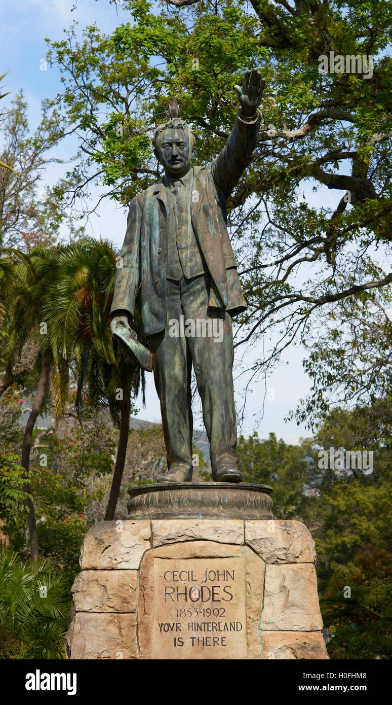 Statue cecil rhodes cape Banque de photographies et d’images à haute ...
