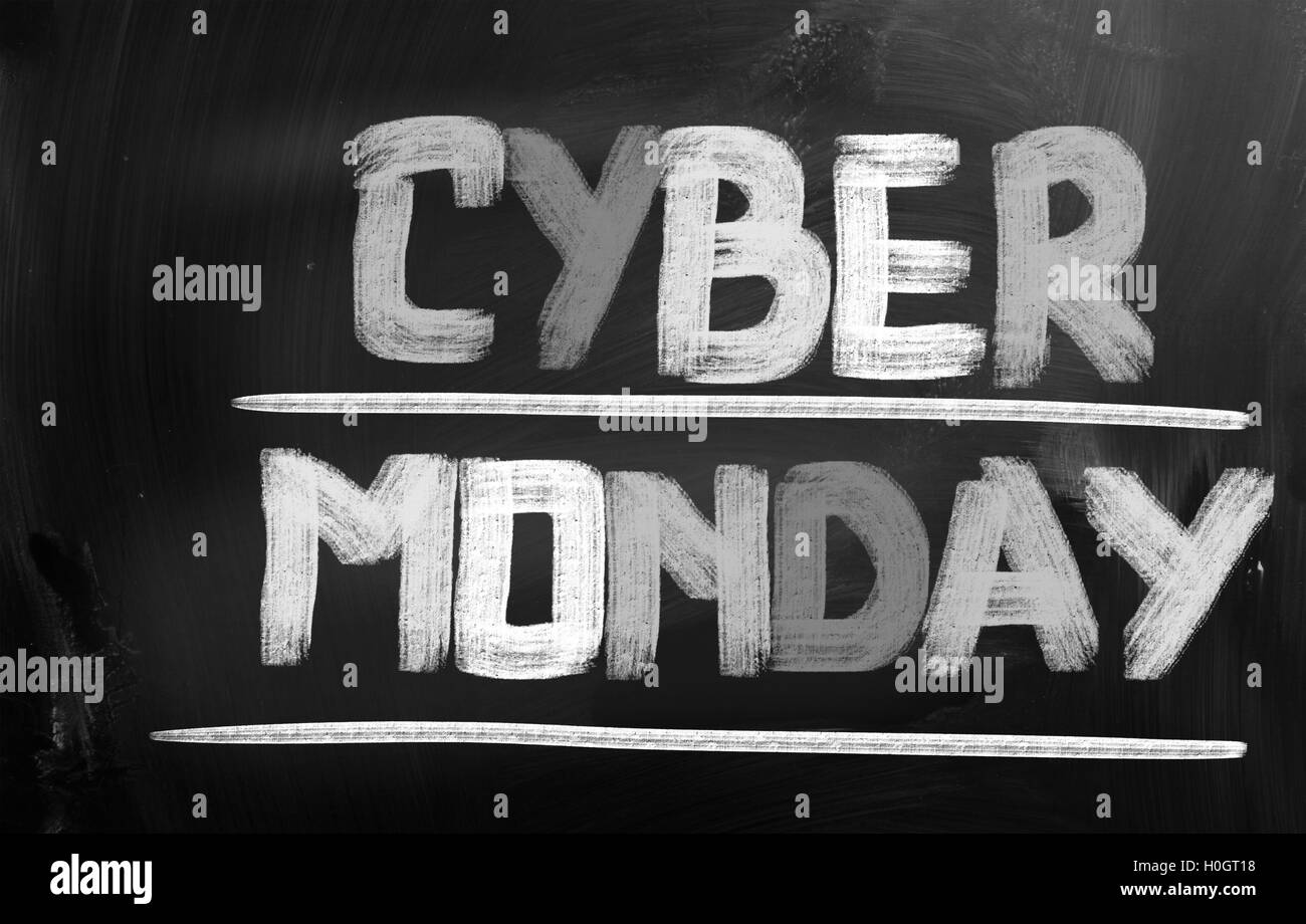 Concept du Cyber Monday Banque D'Images