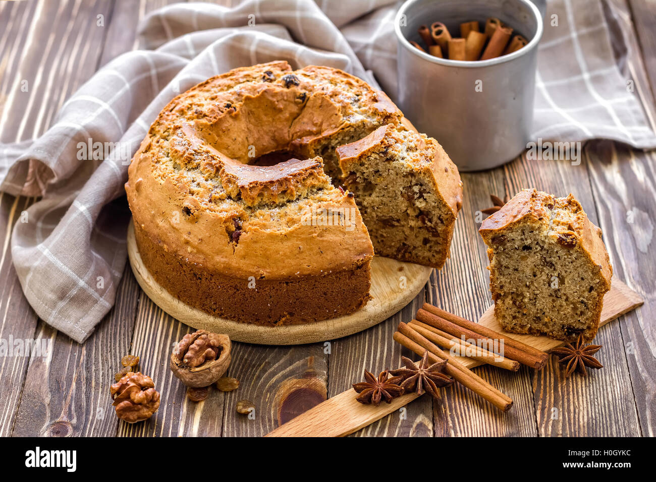 Gâteau aux fruits Banque D'Images