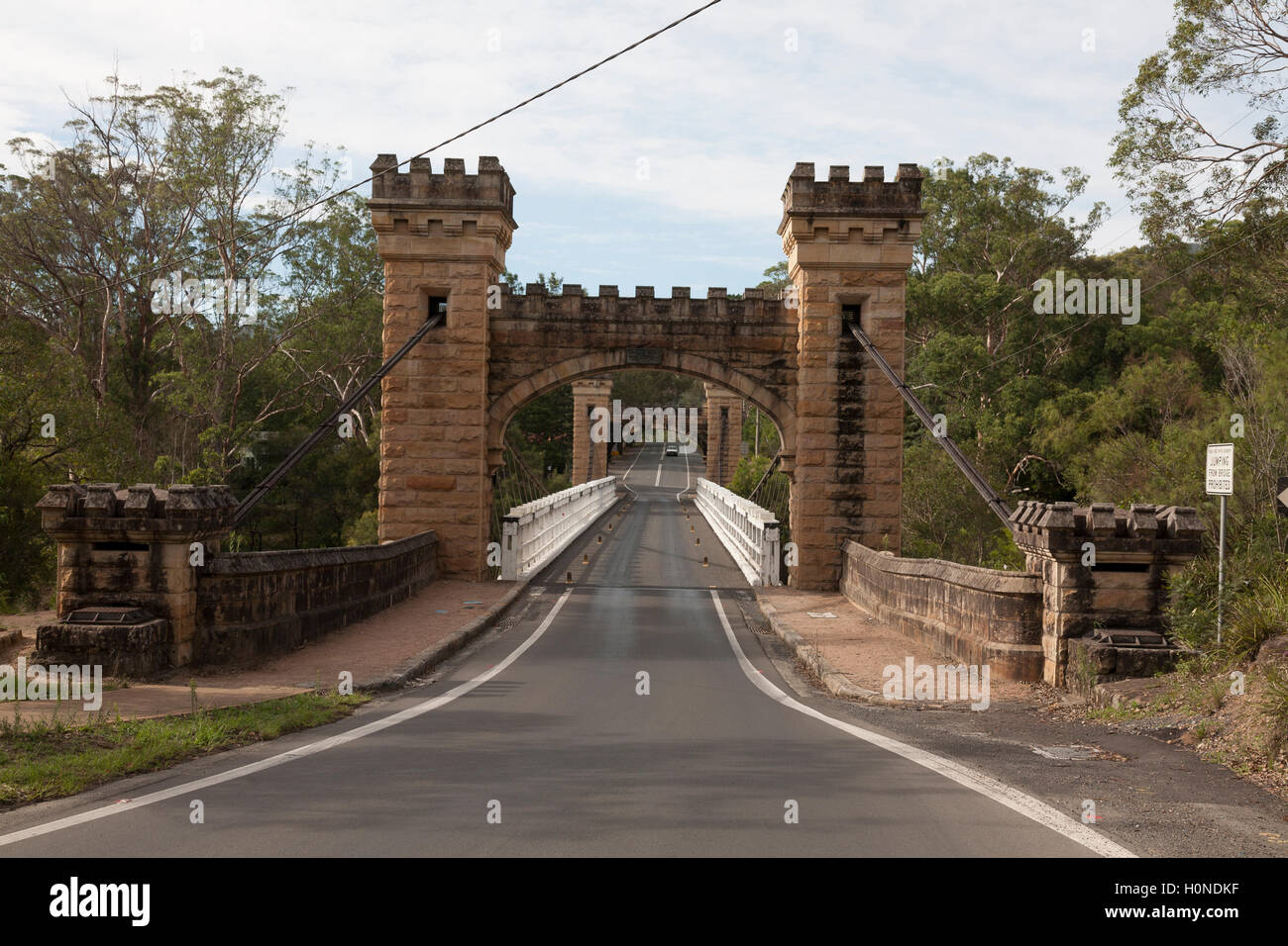Kangaroo Valley's pont historique Nouvelle Galles du Sud en Australie Banque D'Images