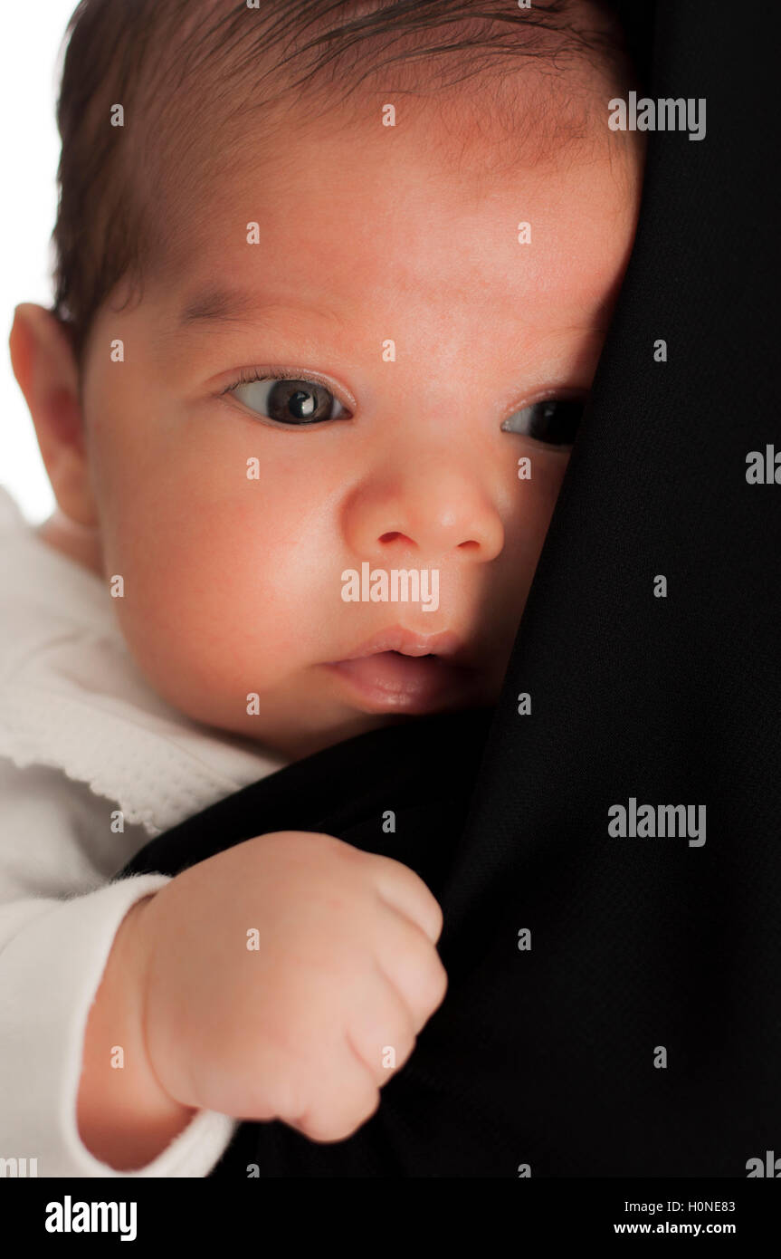 Mignon Bebe Magnifique Derriere Black Veil Photo Stock Alamy
